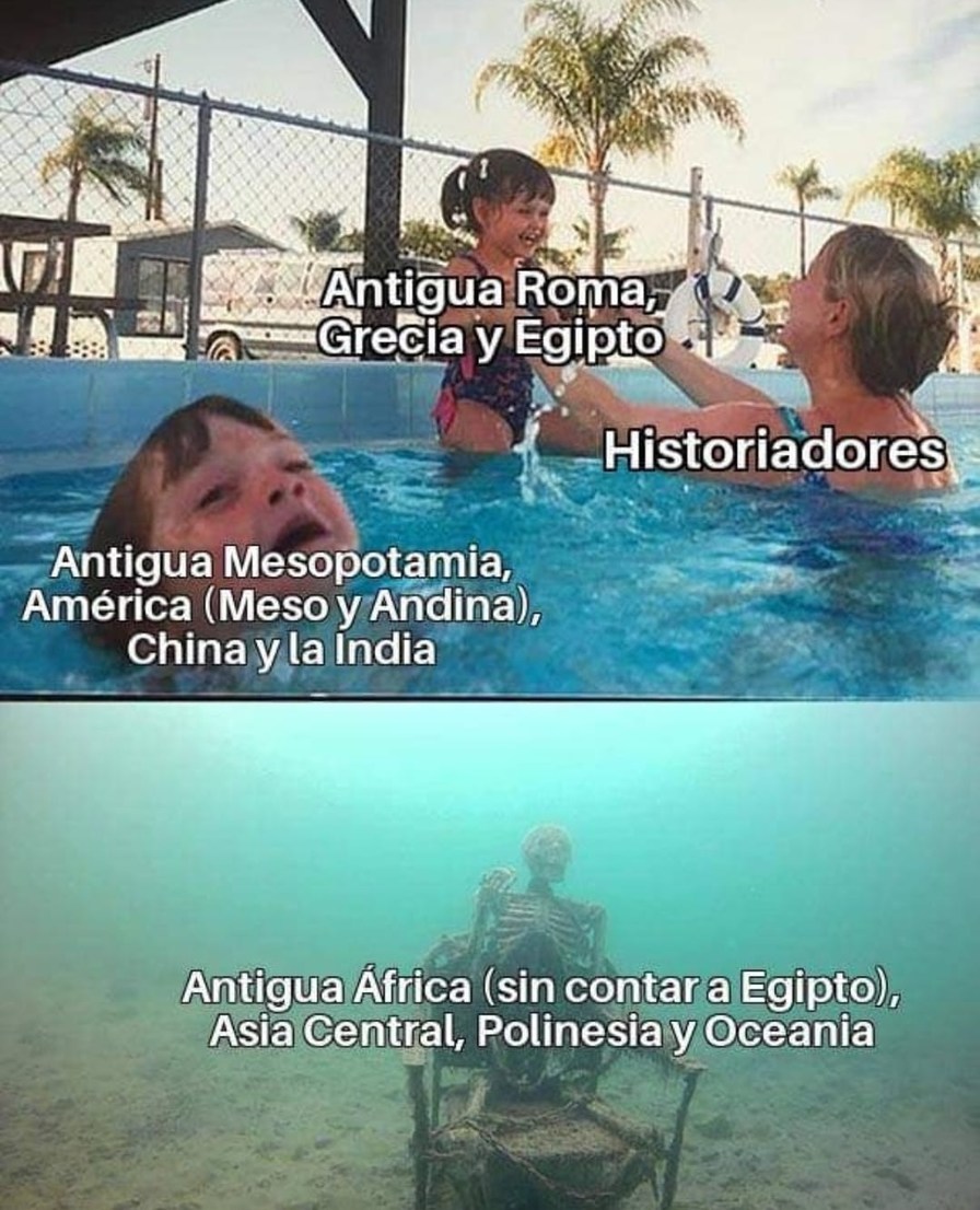 Meme de historiadores e historia