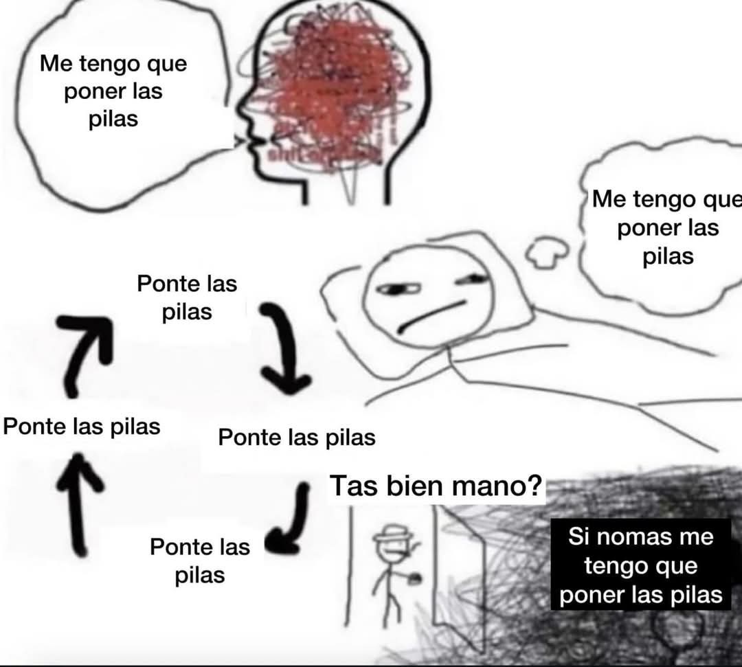 Ponte las pilas hijo de tu perra madre - meme