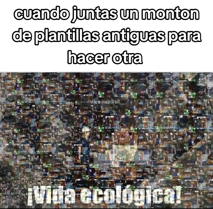 Vida ecológica - meme