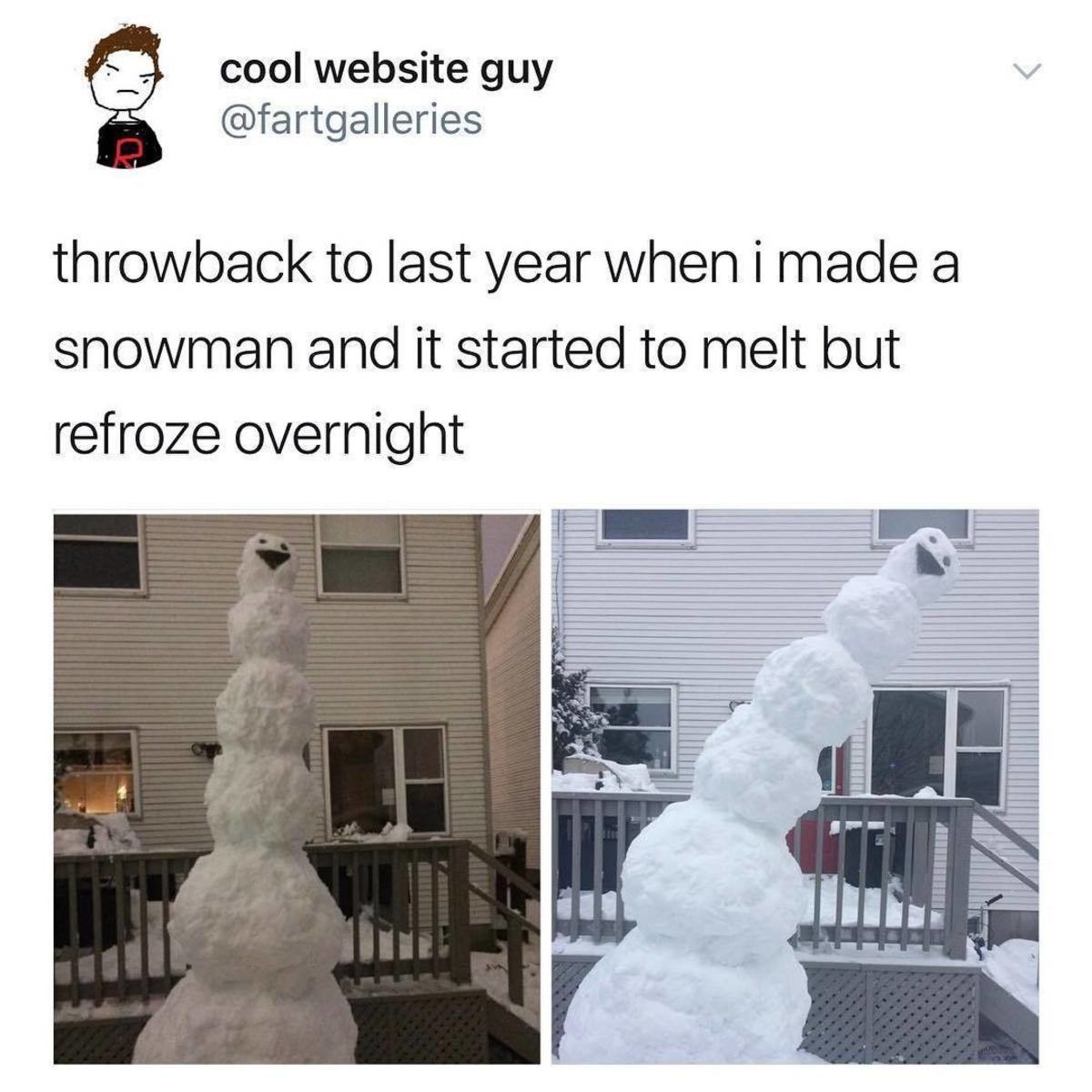 Snowman - meme