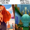 Thicc is different..