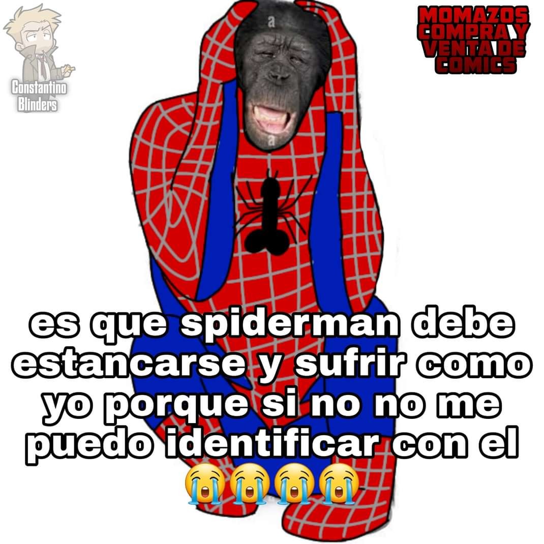 Spidermierda tremendo bodrio - meme