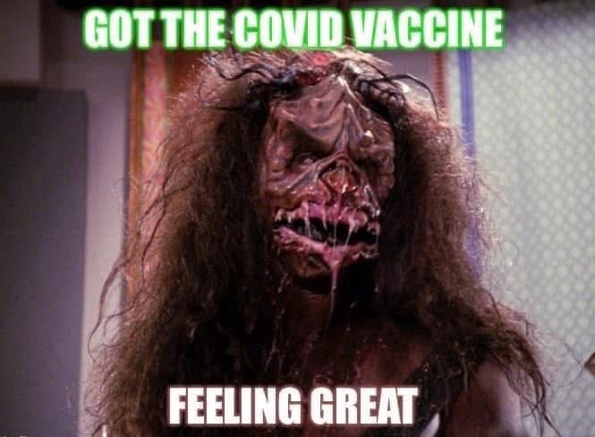 Got the Covid Vaccine - Feeling Great!  - meme