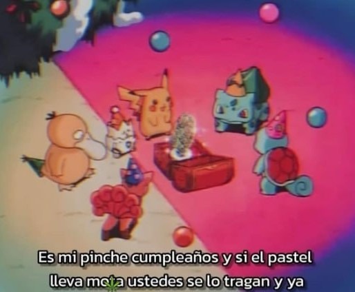 En el cumple manda el cumpleañero - meme