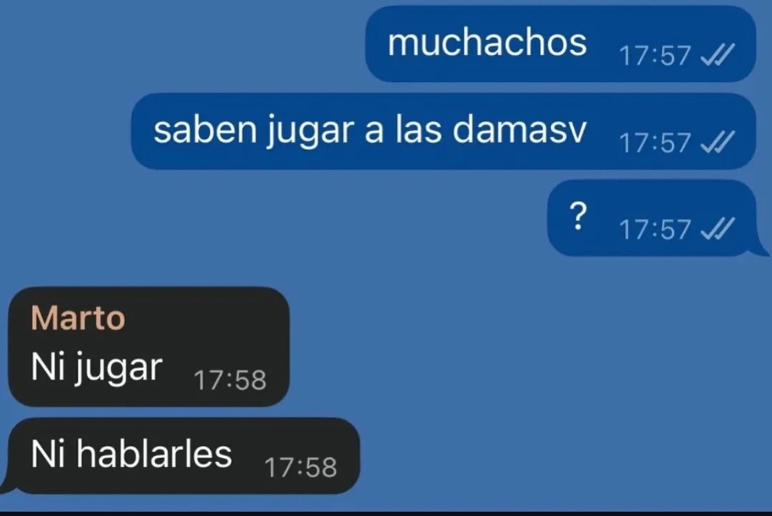 ni jugar ni hablarles... el grupo más roto del recreo - meme