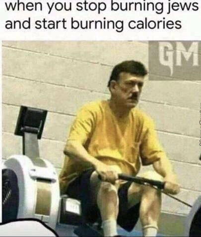 Hitler gotta get fit - meme