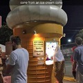 Never-ending ice cream cones