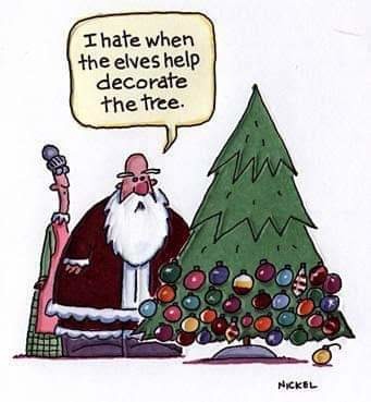 Then decorate, you only work 1 nite out if tha year you fat fucker... - meme