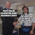 Henry Kissinger's death meme
