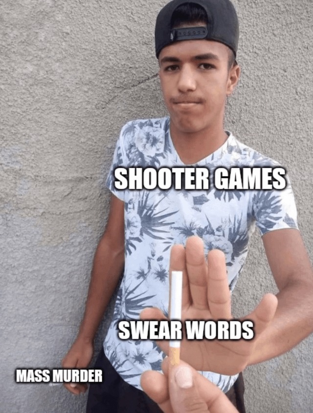 Shooter games - meme