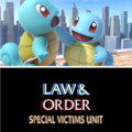 Squirtle was never right in the head