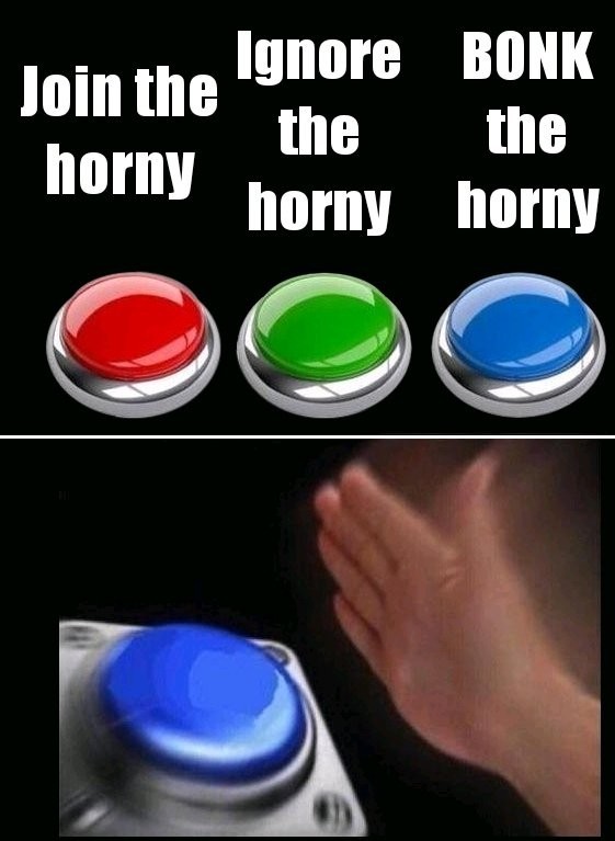 Which button would you press? - meme