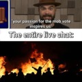 Minecraft mob vote meme