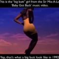 Big butt in 1992