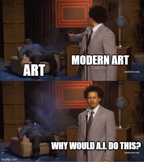 Modern art meme