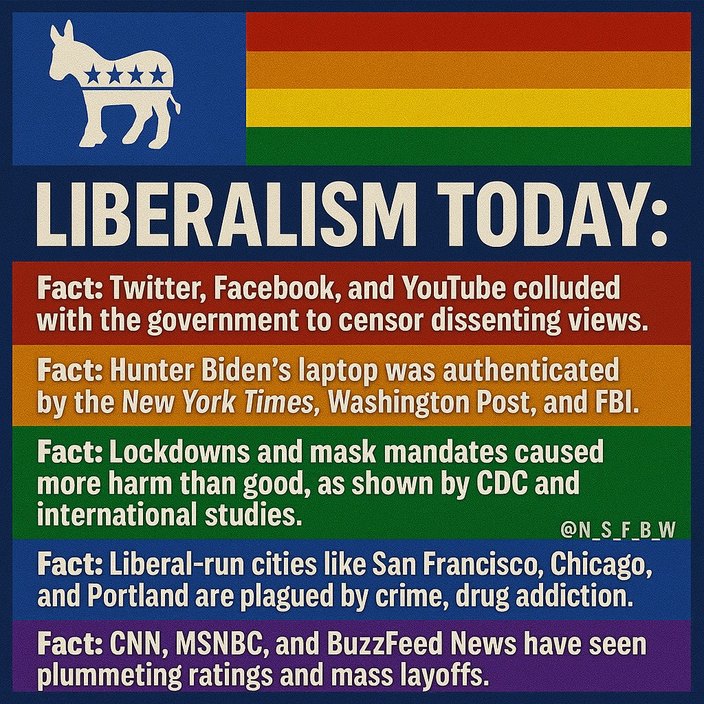 The truth sbout Liberals - meme