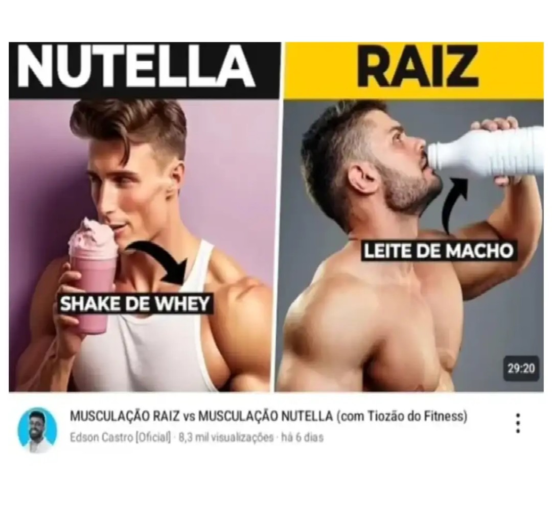 Leite de saco - meme