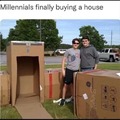 Millennials finally buying a house