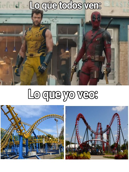 Soy el único que lo ve - meme