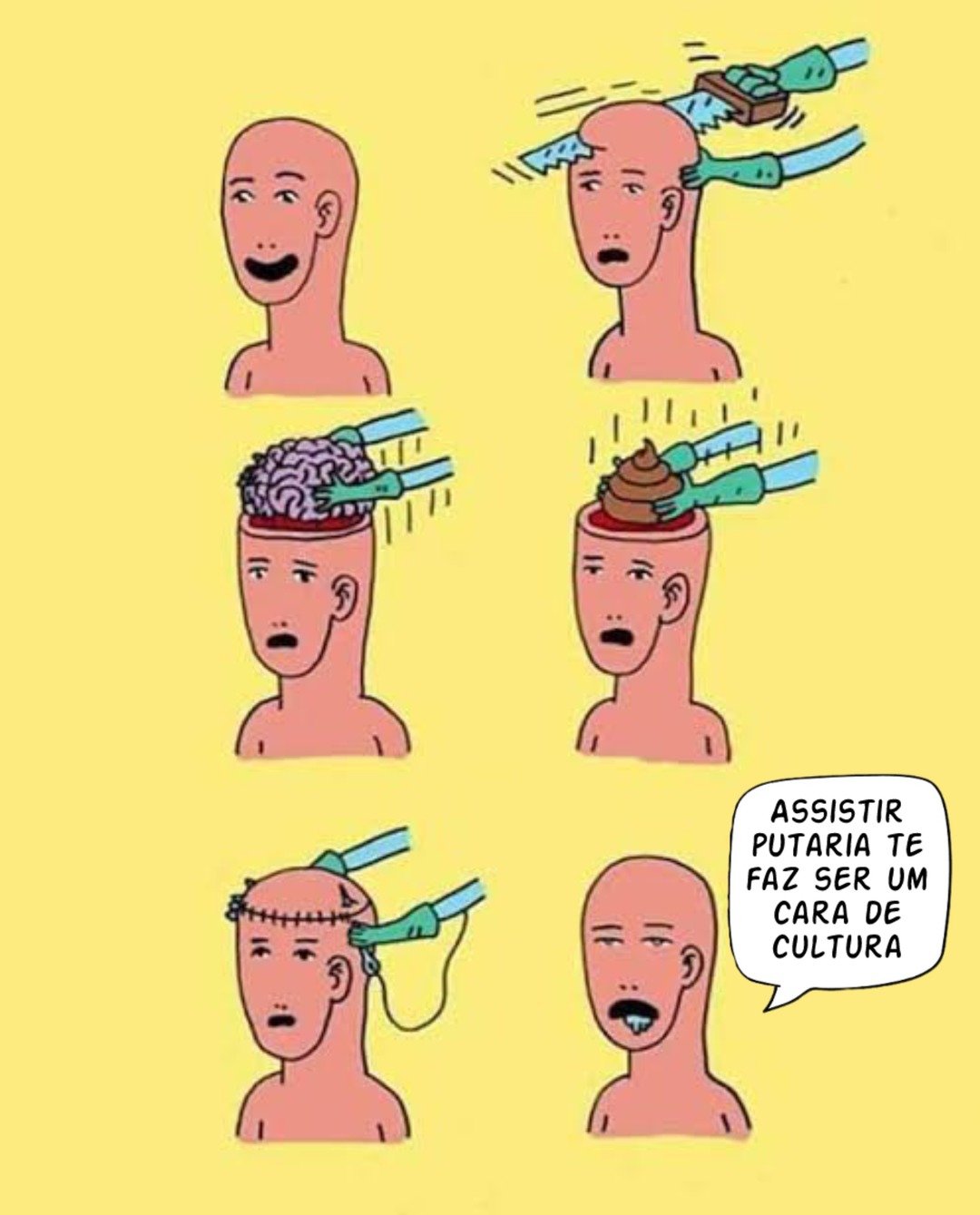 Os cara levaram o meme a sério