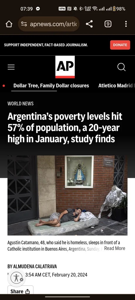 Argentina poverty rn - meme