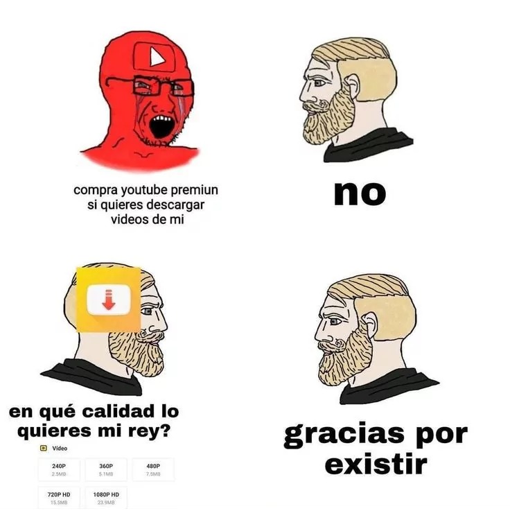 Snaptube forever bro - meme