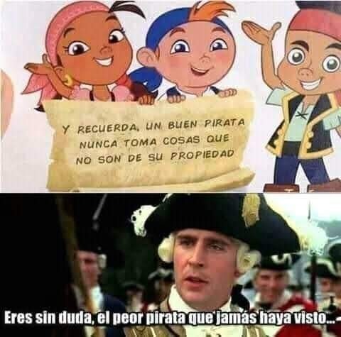 Piratas - meme