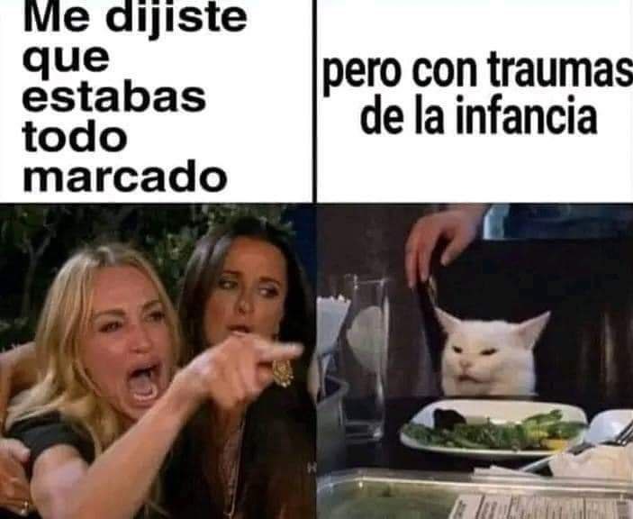 Meme de traumas de la infancia