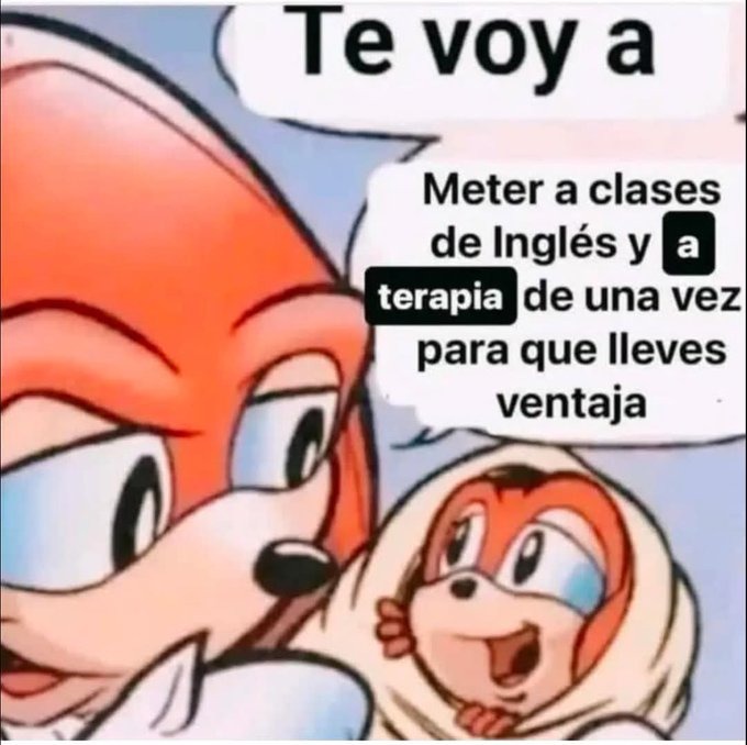 inglés y terapia - meme