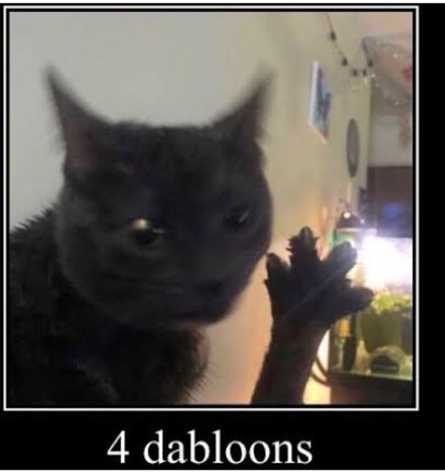 4 dabloons - meme