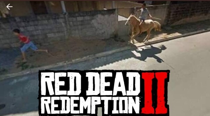 Red dead redention in real life - meme
