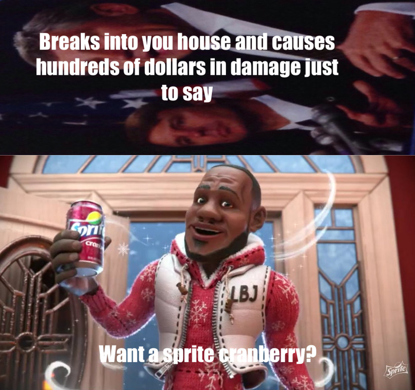 WaNt A SpRItE CrANbErRy? - meme