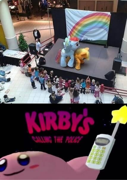 Kirby help - meme