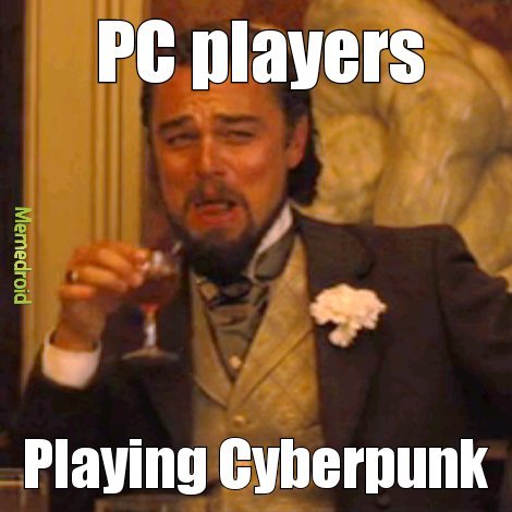 Pc players vs console - meme
