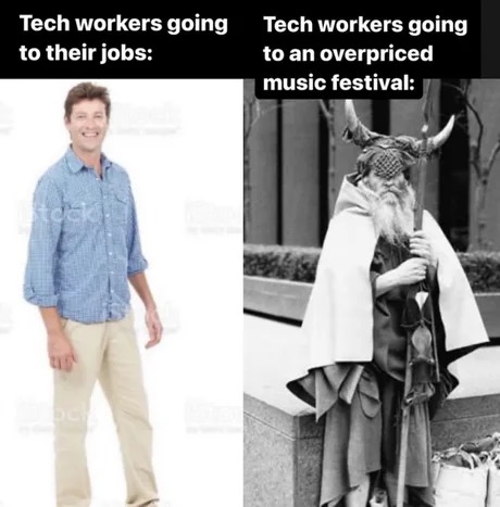 Tech workers - meme