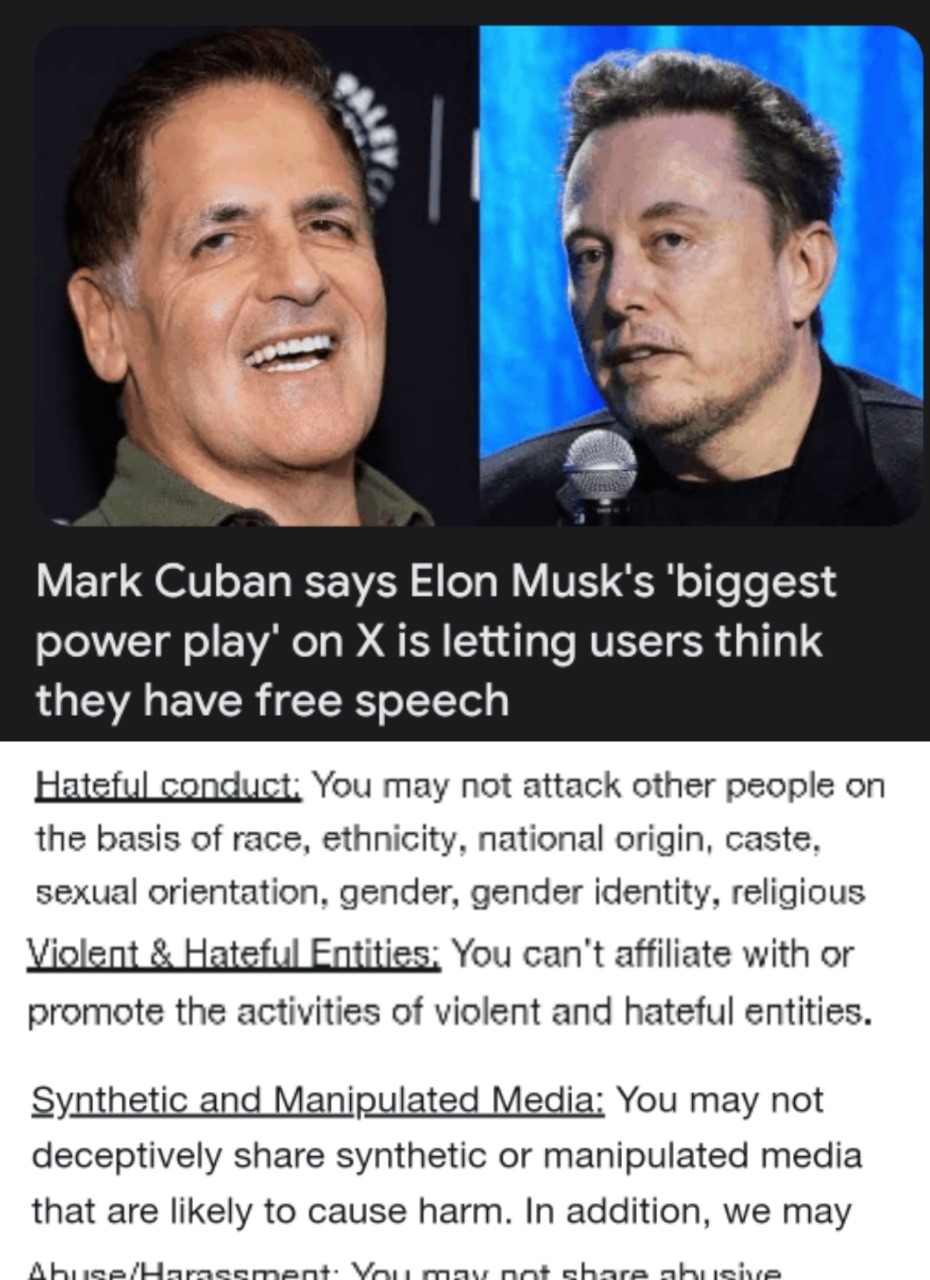 Mark is not actually Cuban - meme