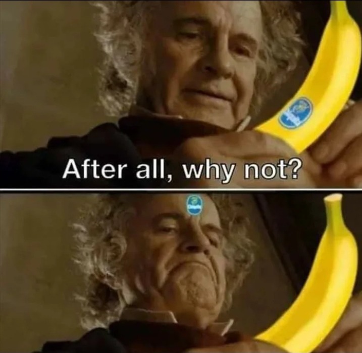 Where Banana? - meme