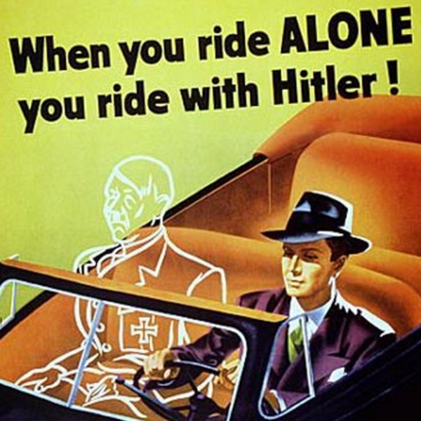 Ride with Hitler - meme
