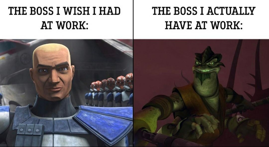 My boss is definitely like Rex - meme