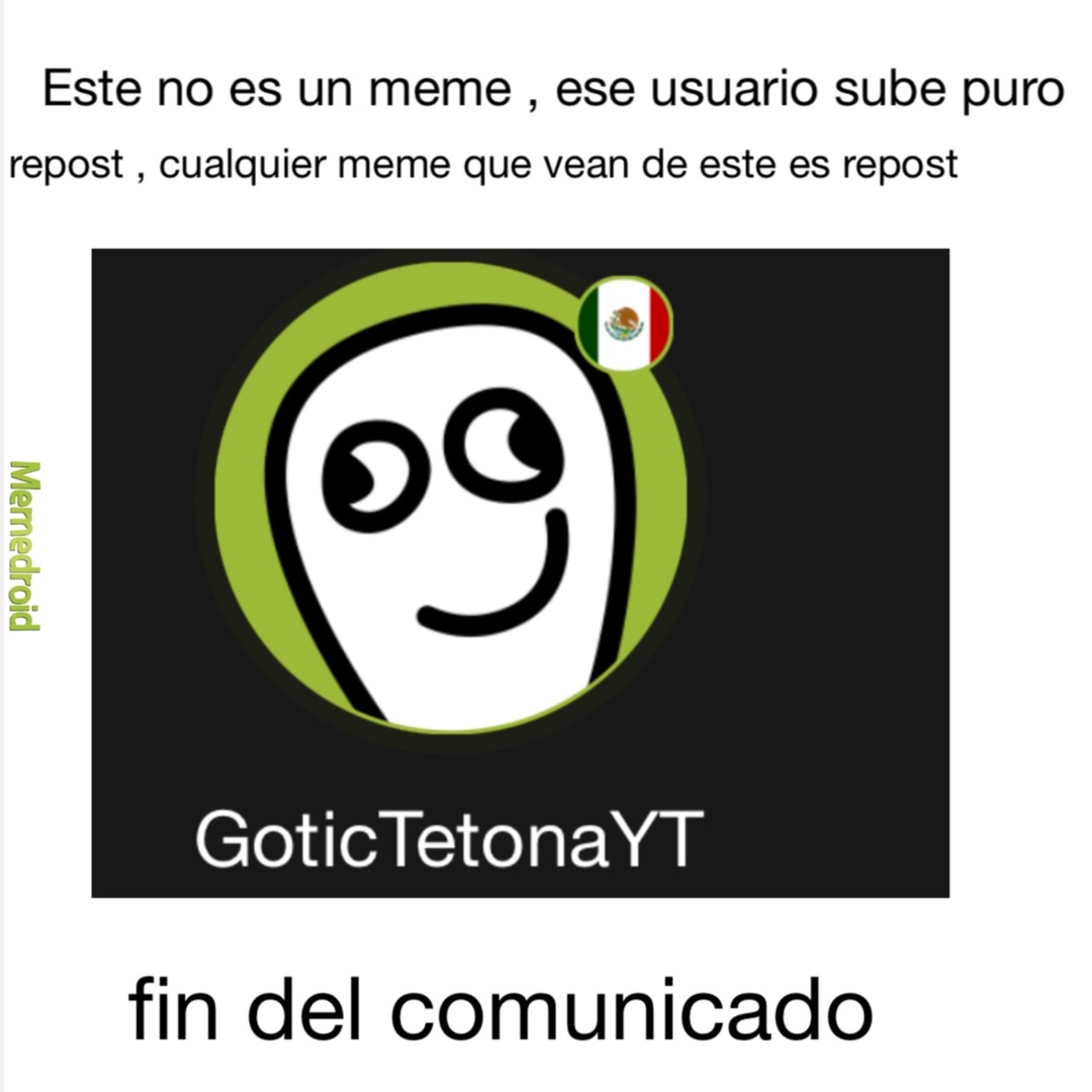 solo es un aviso , moderación acéptalo y después me cagan a negativos - meme