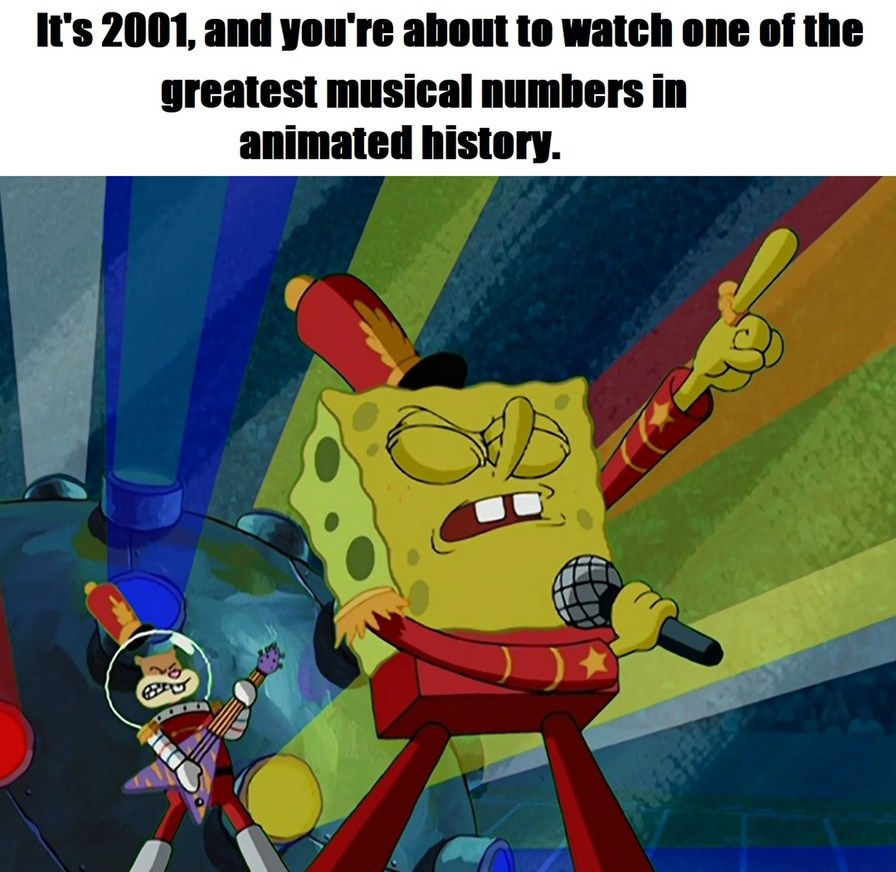 Spongebob in 2001 - meme
