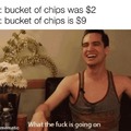 Inflation of chips