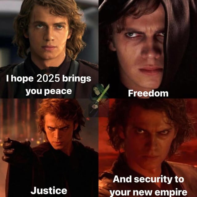 I hope 2025 brings you peace - meme
