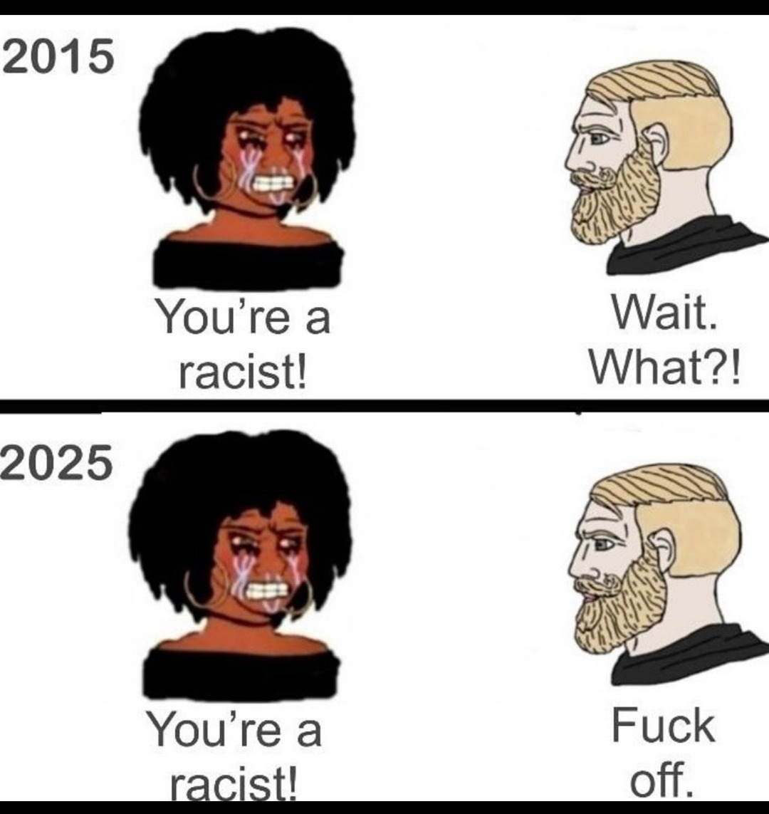 Then fuck off again - meme