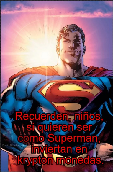 te lo dice el propio Superman, QUE ESPERAS :soyjakd: !? - meme