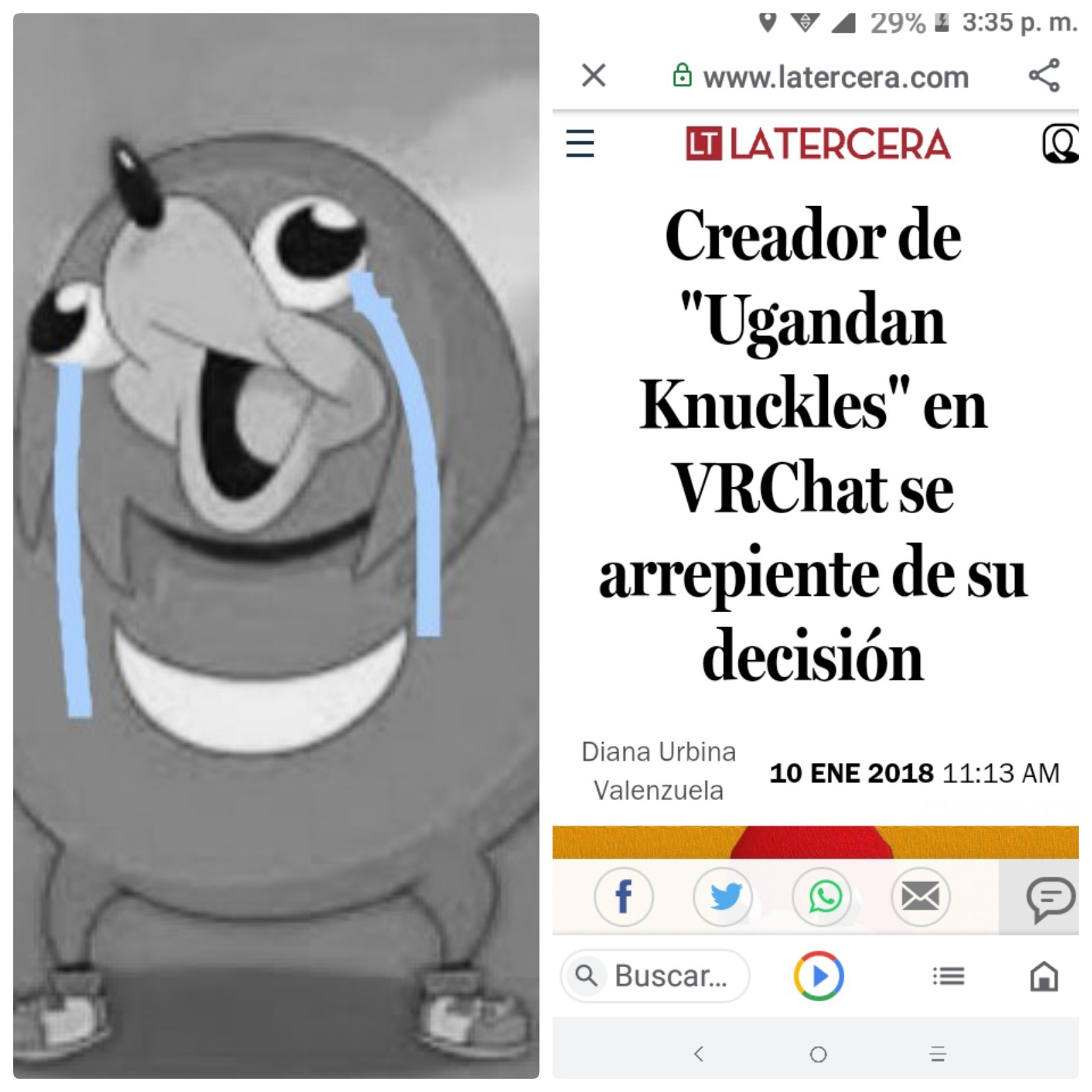 Uganda Knuckles - meme