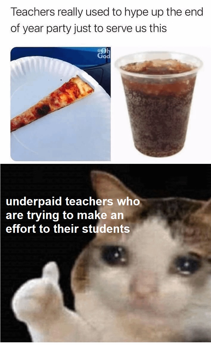 Wholesome teachers - meme