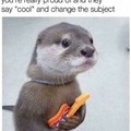 otters are my favorite animal