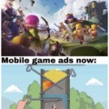 Mobile game ads now