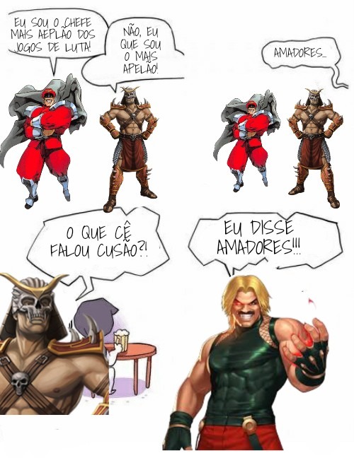 Tinha o Geese também que era outro arrombado - meme